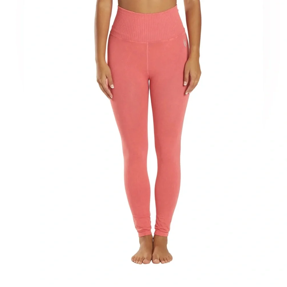 NWT Free People Good Karma Leggings in Pomelo - XS/S - Picture 1 of 8